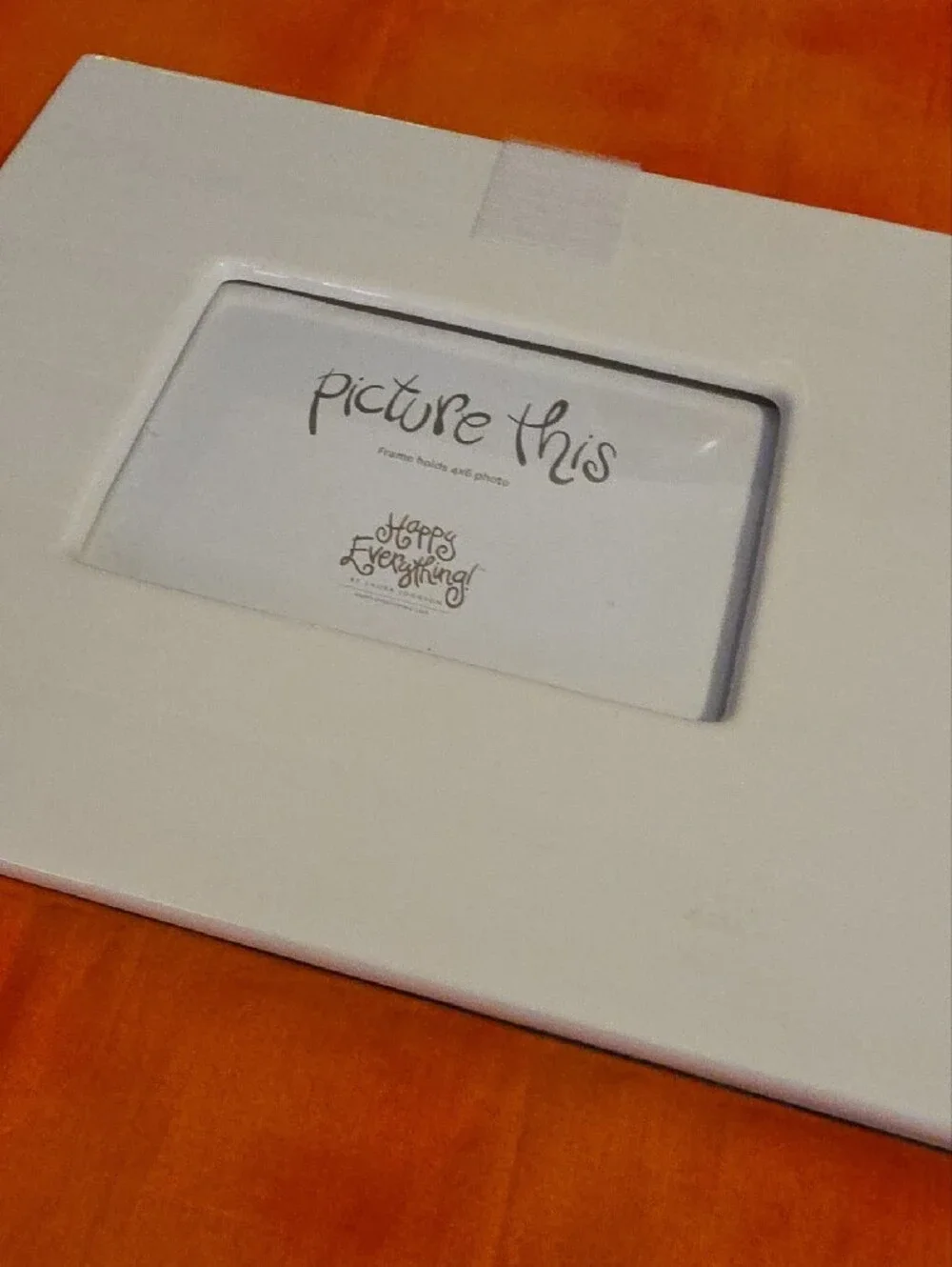 Happy Everything! Picture This White Picture Frame 4x6 Photo
